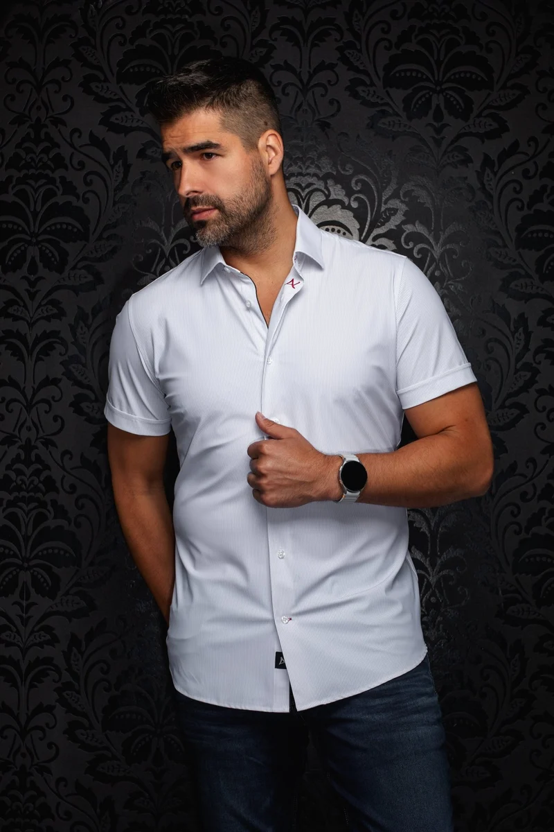 MANCHES COURTES PERFORMANCE | NICK STRP, White