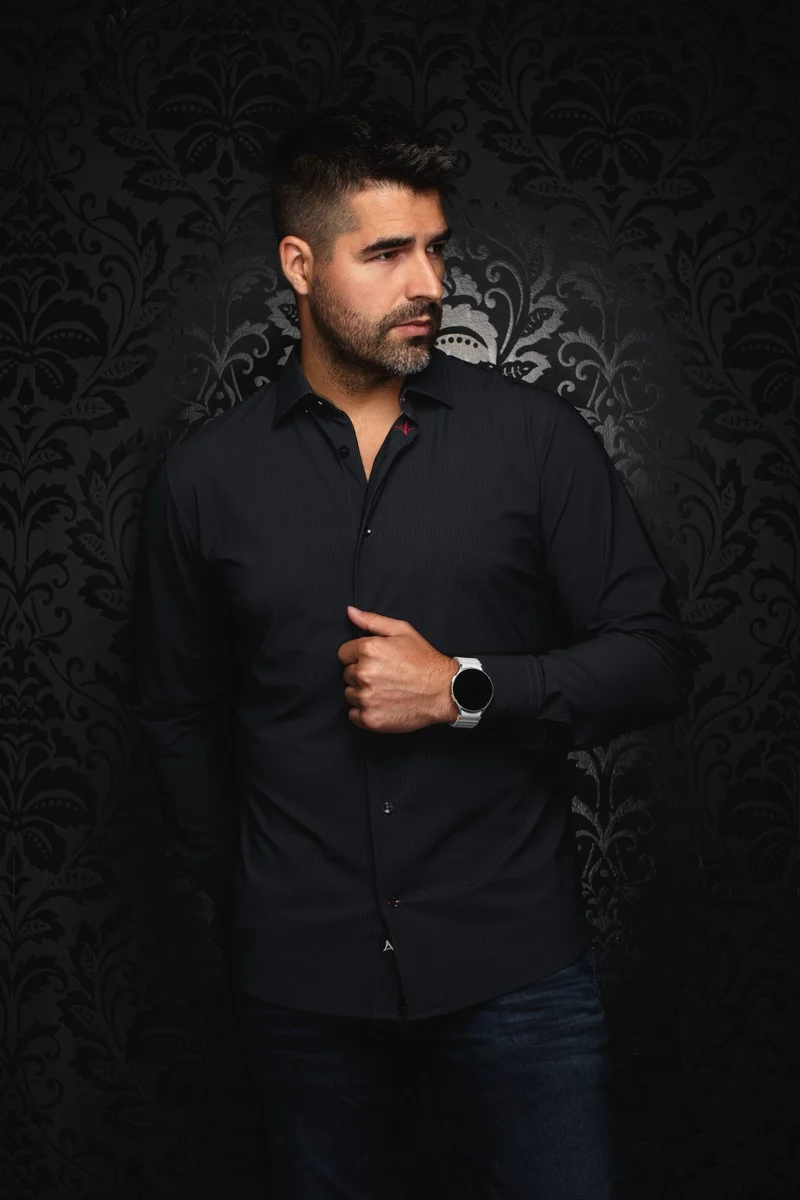 MANCHES LONGUES PERFORMANCE | NICOLAS STRP, Black