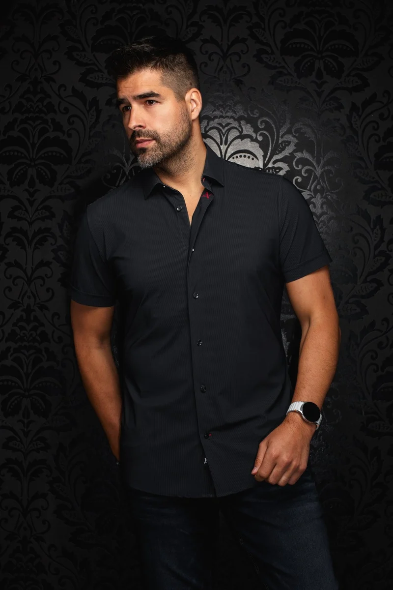 MANCHES COURTES PERFORMANCE | NICK STRP, Black