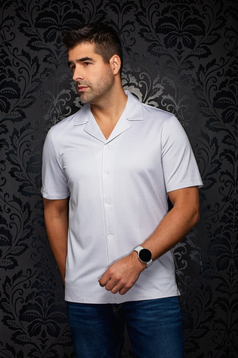Manches Courtes Flat Collar | KAYANTA, Sand