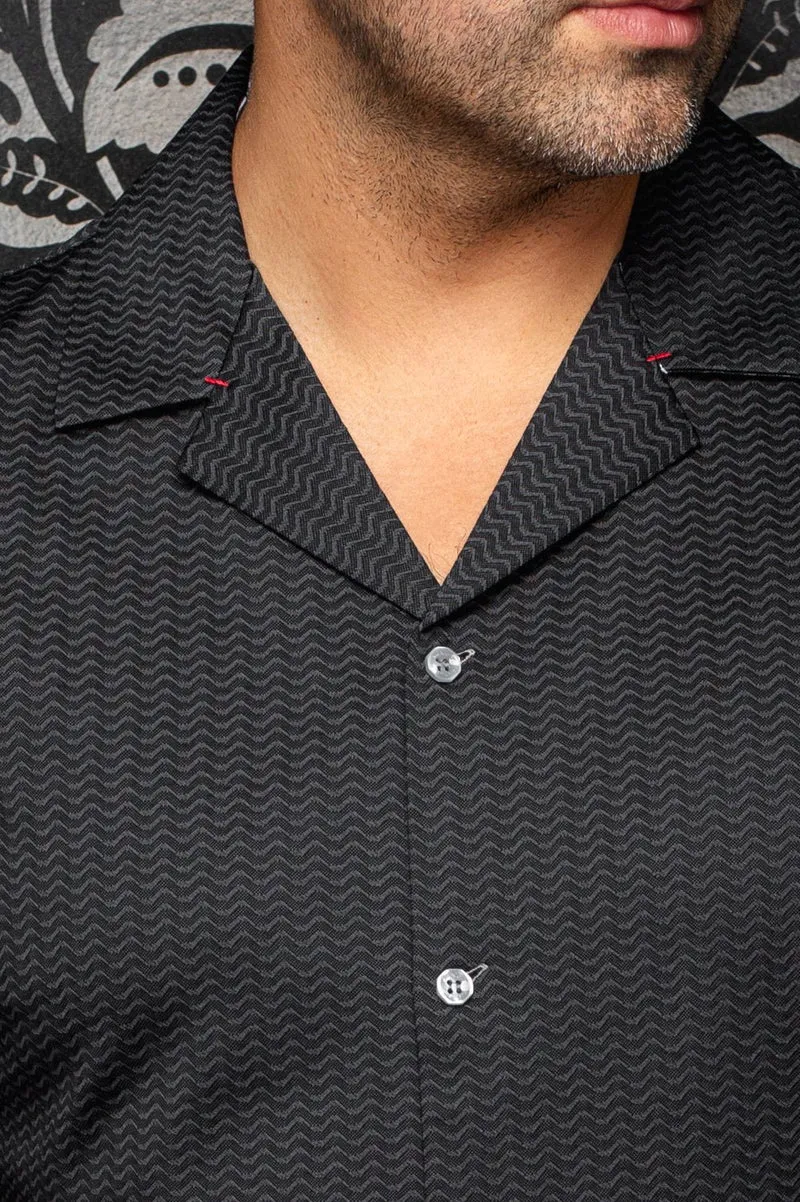 Manches Courtes Flat Collar | KAYANTA, Black