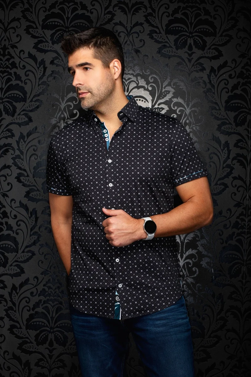MANCHES COURTES EXTENSIBLE | PATMOS, Black