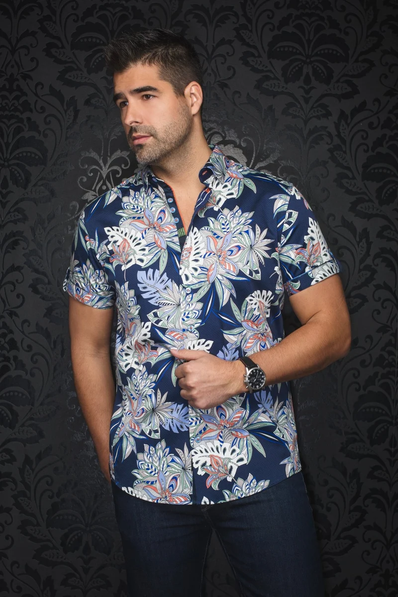 Manches Courtes | CORRADO, Navy