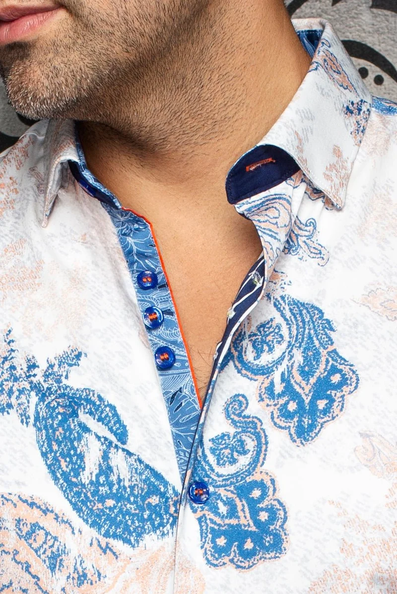 Manches Courtes | WATERFORD, White Orange
