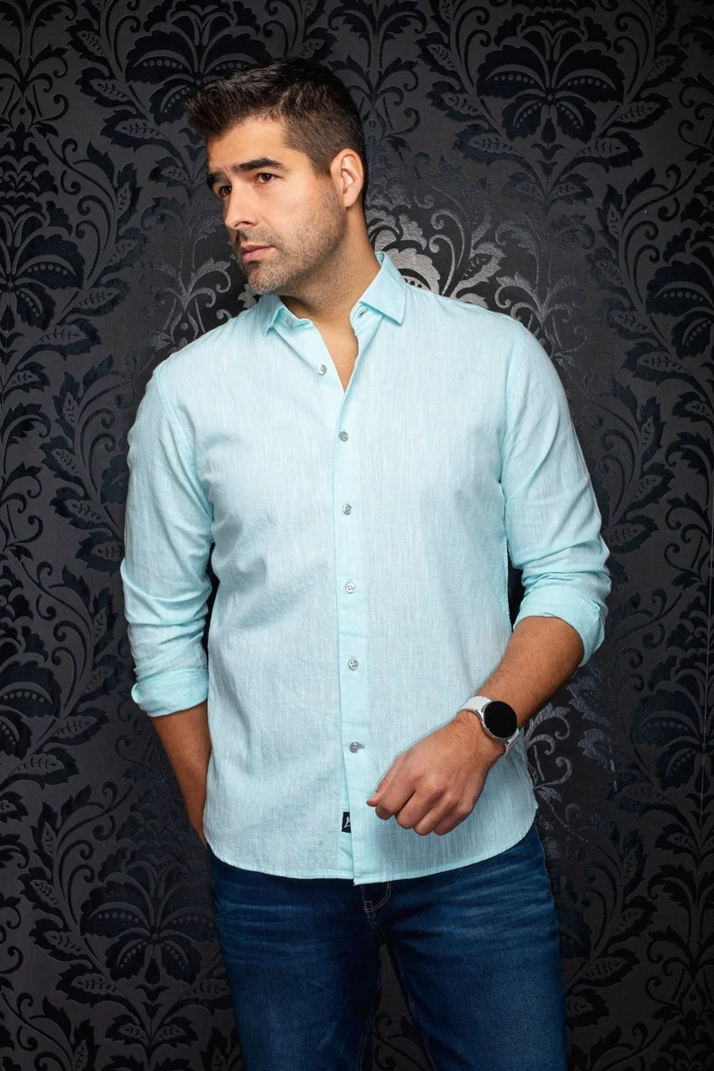 CHEMISE EN LIN | HUMPHREY, Mint