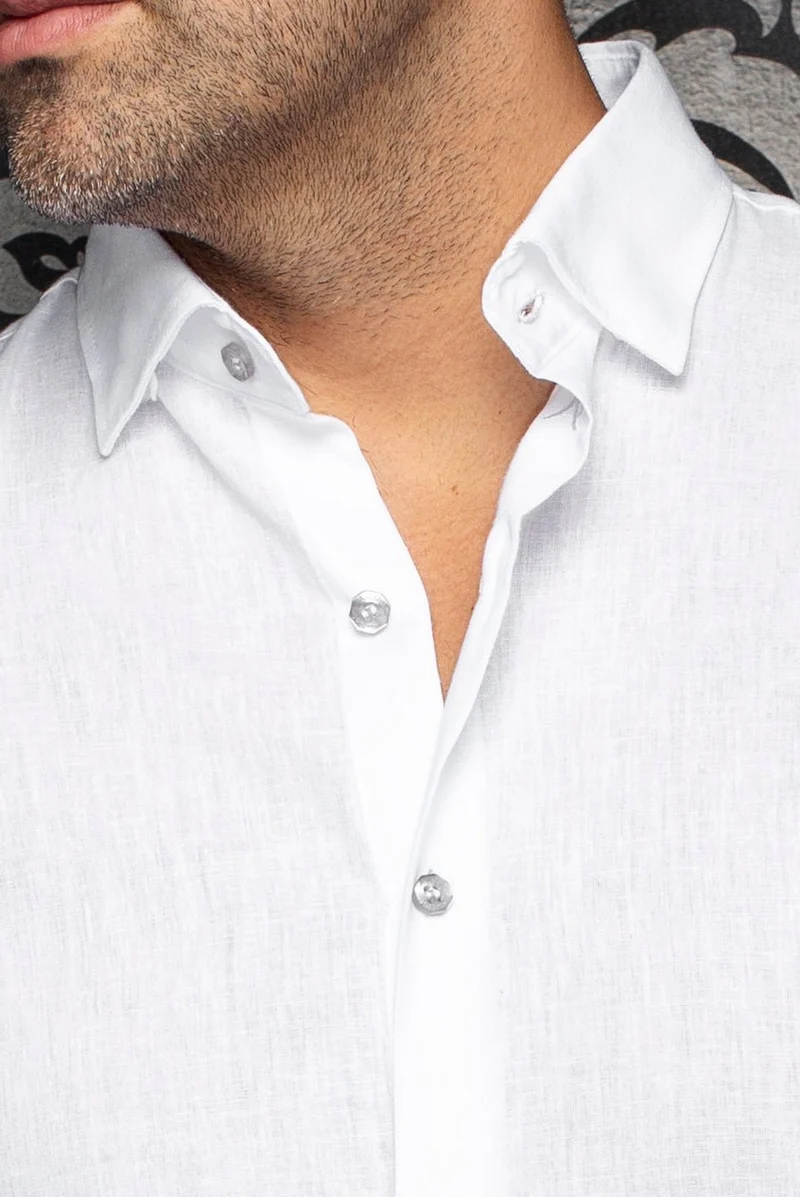 CHEMISE EN LIN | HUMPHREY, White