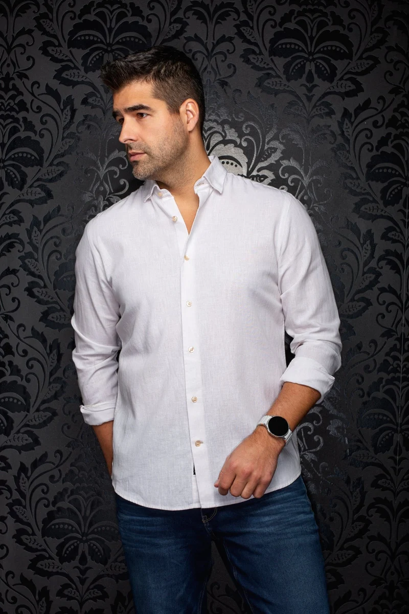 CHEMISE EN LIN | GERE, Beige