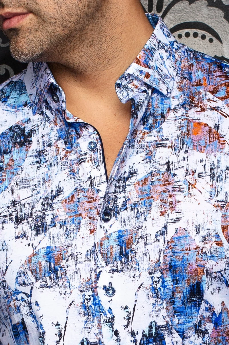 CHEMISE | RAY, White Multi