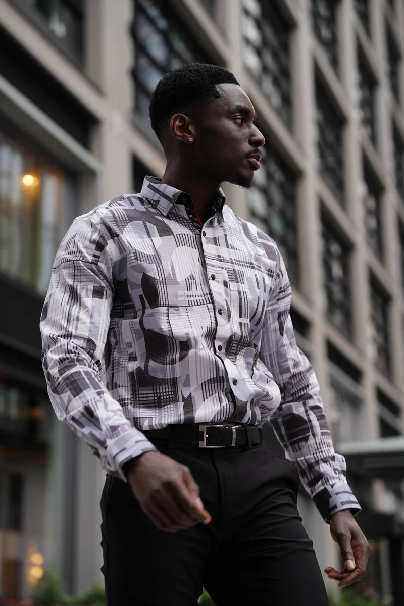 CHEMISE | LAJEDO, Grey