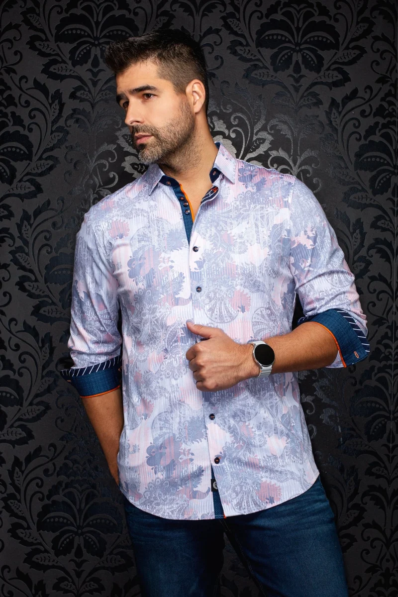 CHEMISE | KALIMANTAN, White Peach