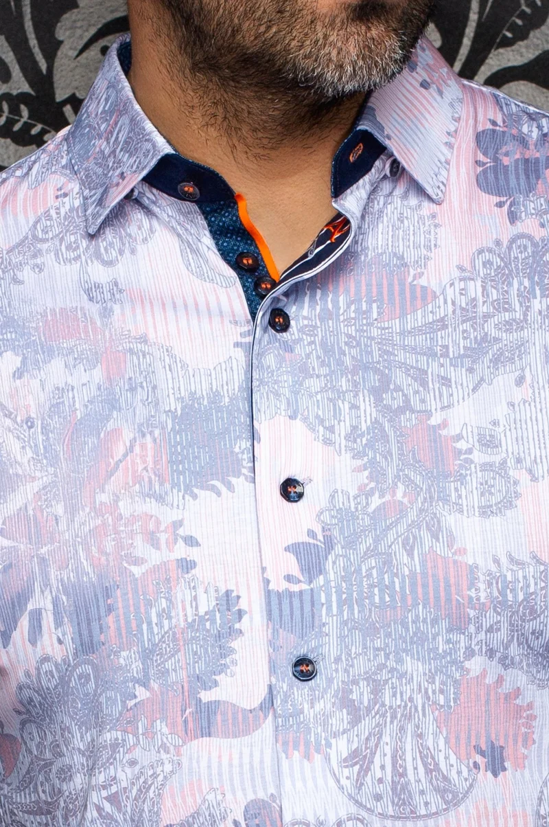 CHEMISE | KALIMANTAN, White Peach