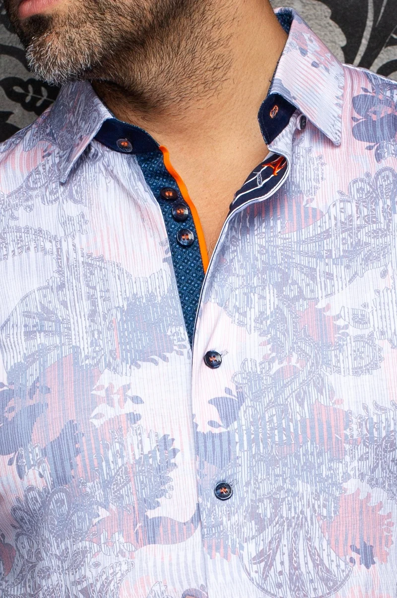 CHEMISE | KALIMANTAN, White Peach