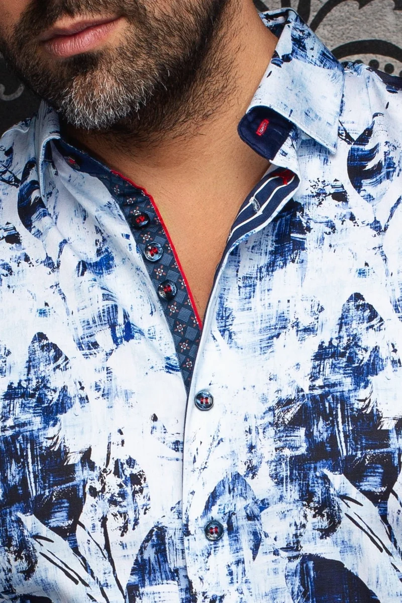 CHEMISE | JASPER, White blue
