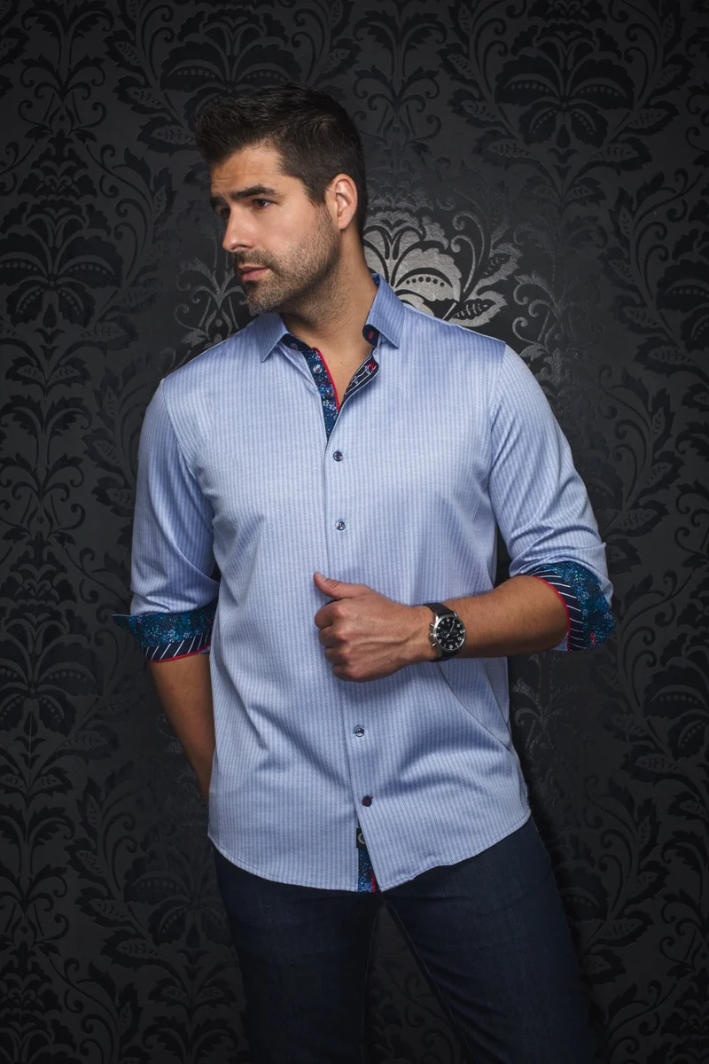 CHEMISE | BERNADO, Light Blue