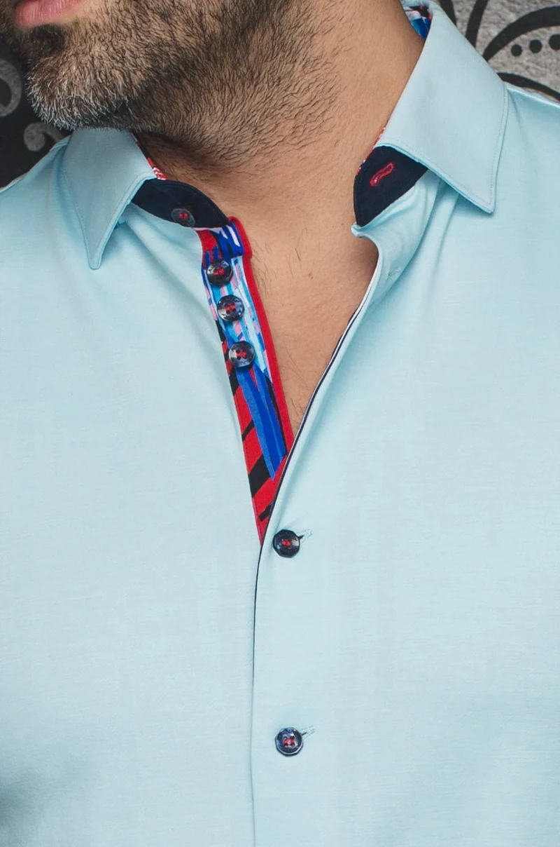 CHEMISE | CAPAZZA, Turquoise