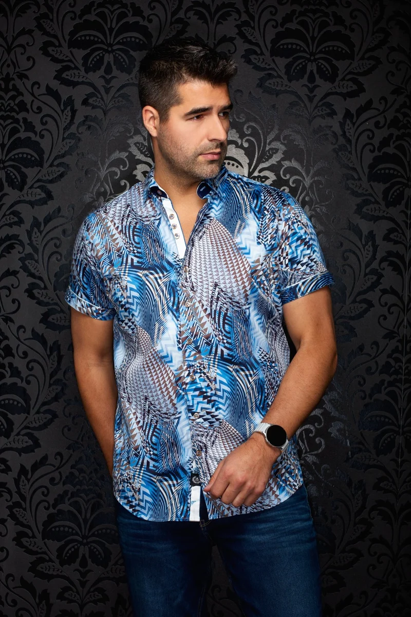 Manches Courtes | BADESI, Light Blue