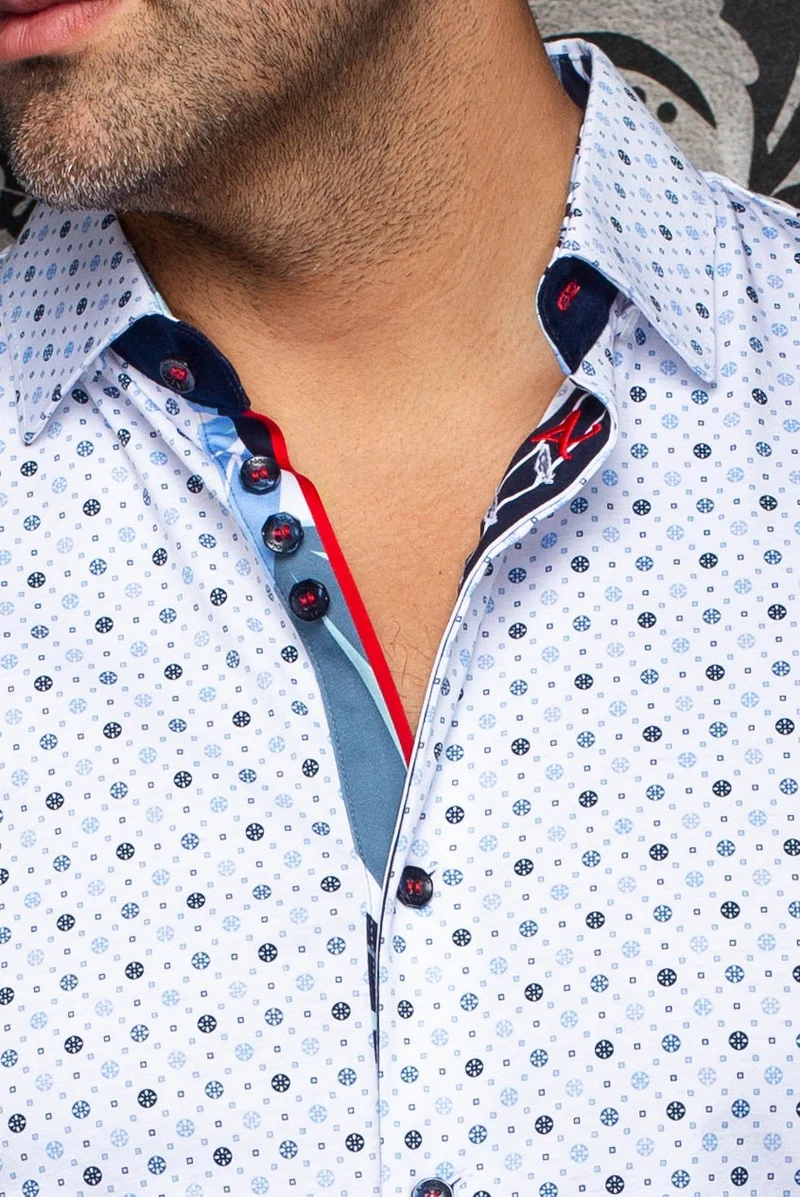 MANCHES COURTES EXTENSIBLE | PATMOS, White Light Blue