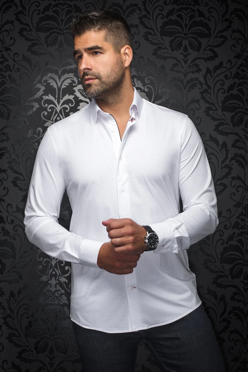 Chemise | ALEXANDER-NDL, white fuchsia