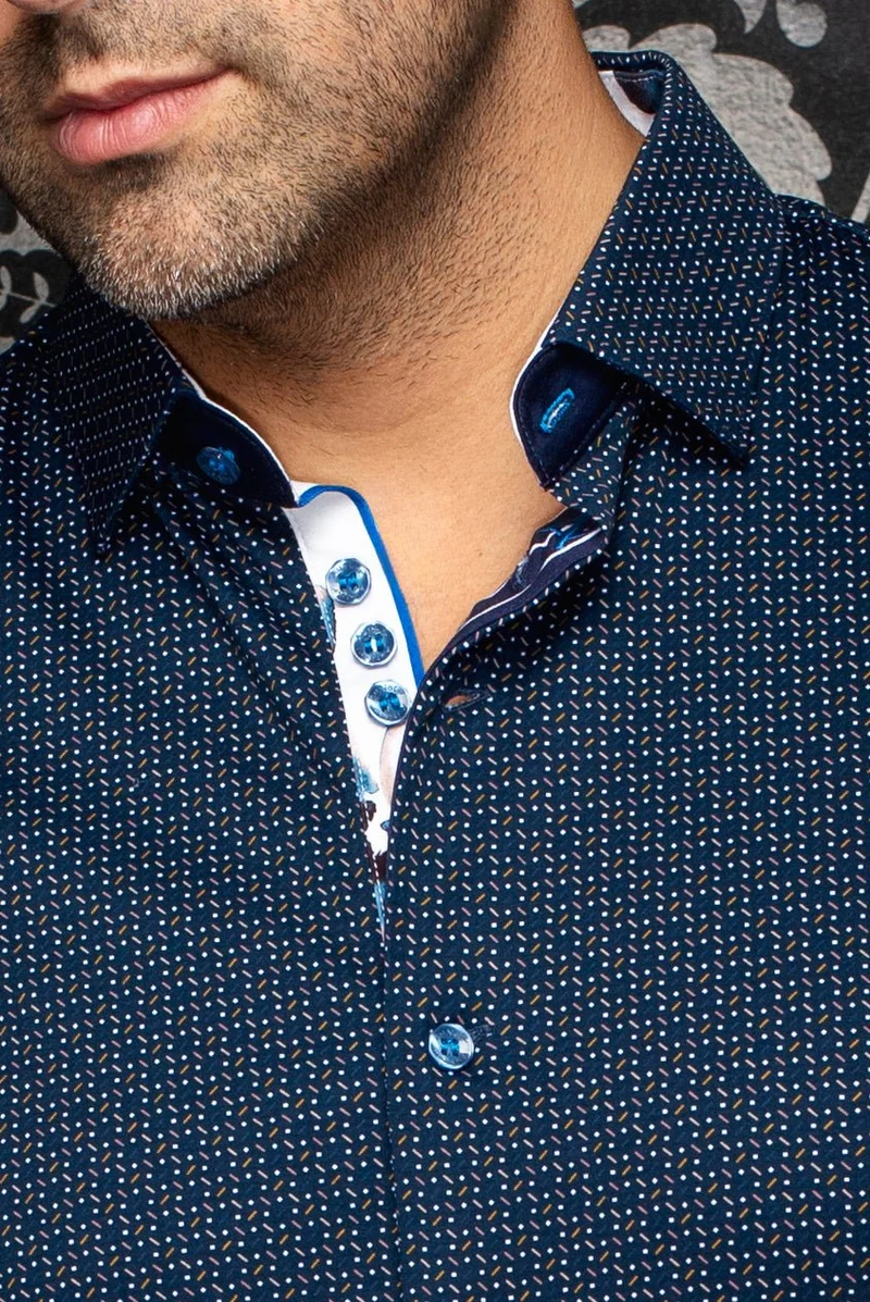 MANCHES COURTES EXTENSIBLE | ROSEFIELD, Navy Tobacco