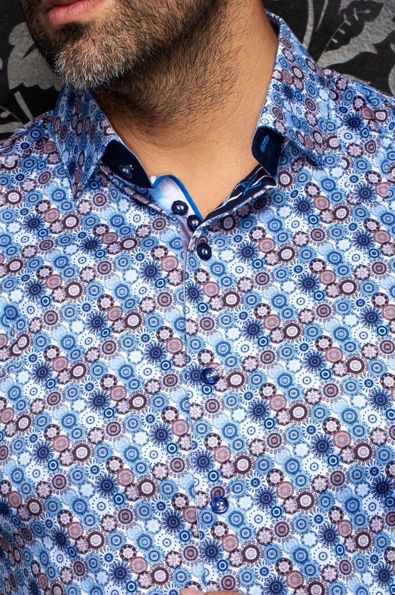CHEMISE | CLOUDSPIN, Blue Mutli