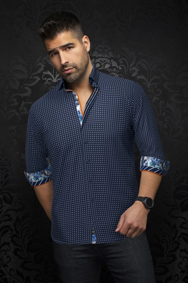 CHEMISE | ARLO, Navy