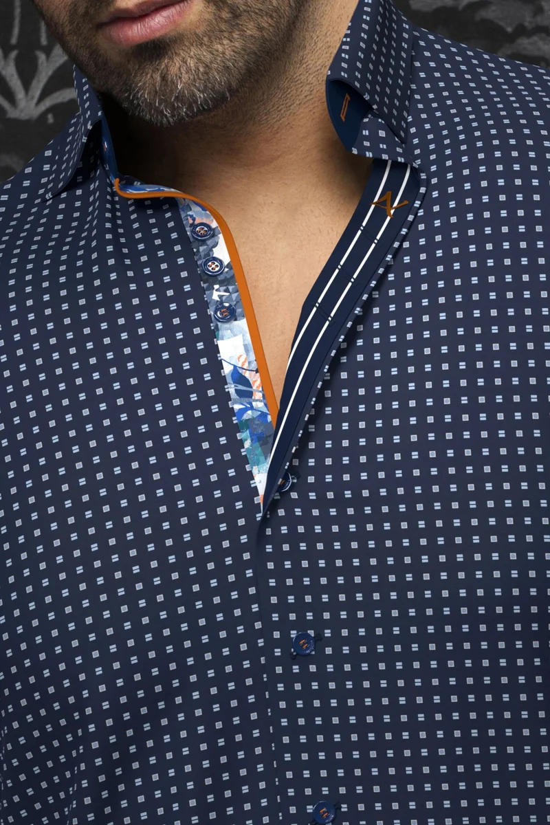 CHEMISE | ARLO, Navy