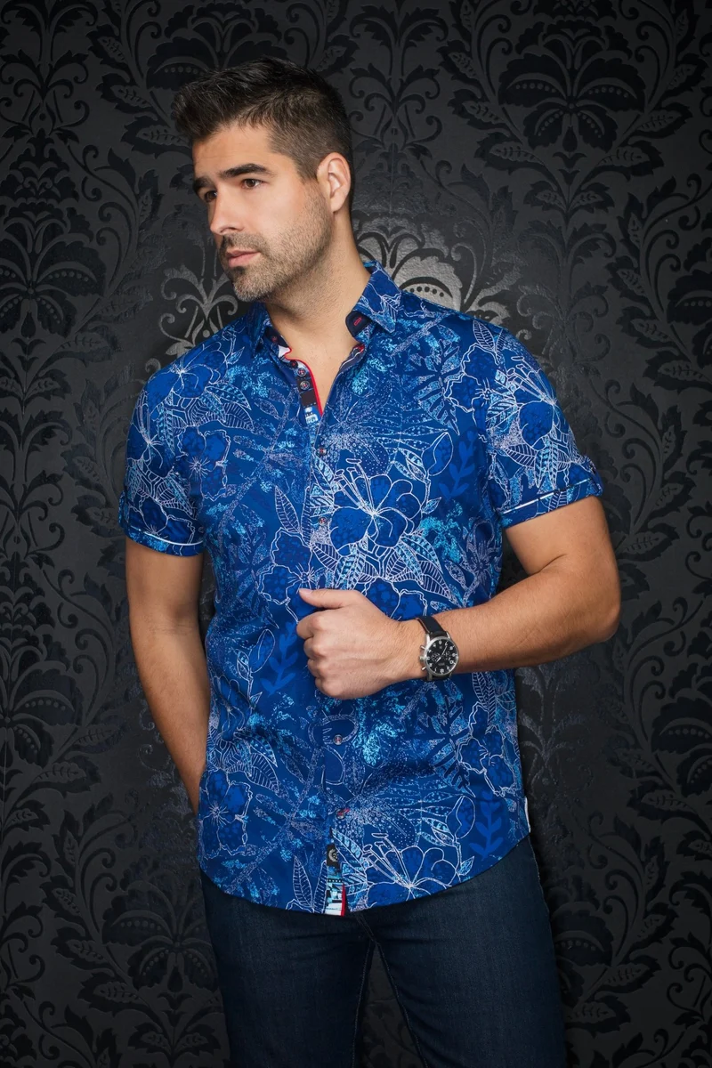 MANCHES COURTES EXTENSIBLE | RONALDO, Blue