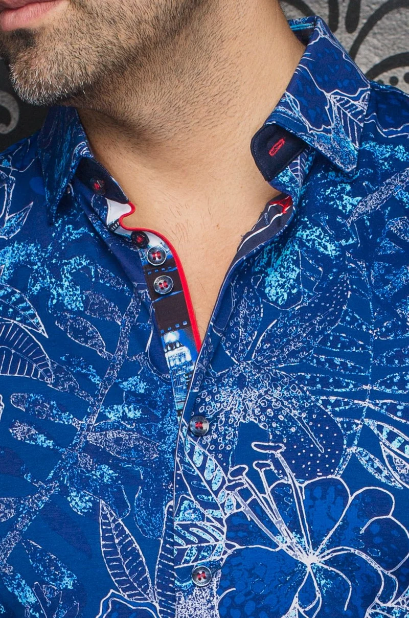 MANCHES COURTES EXTENSIBLE | RONALDO, Blue