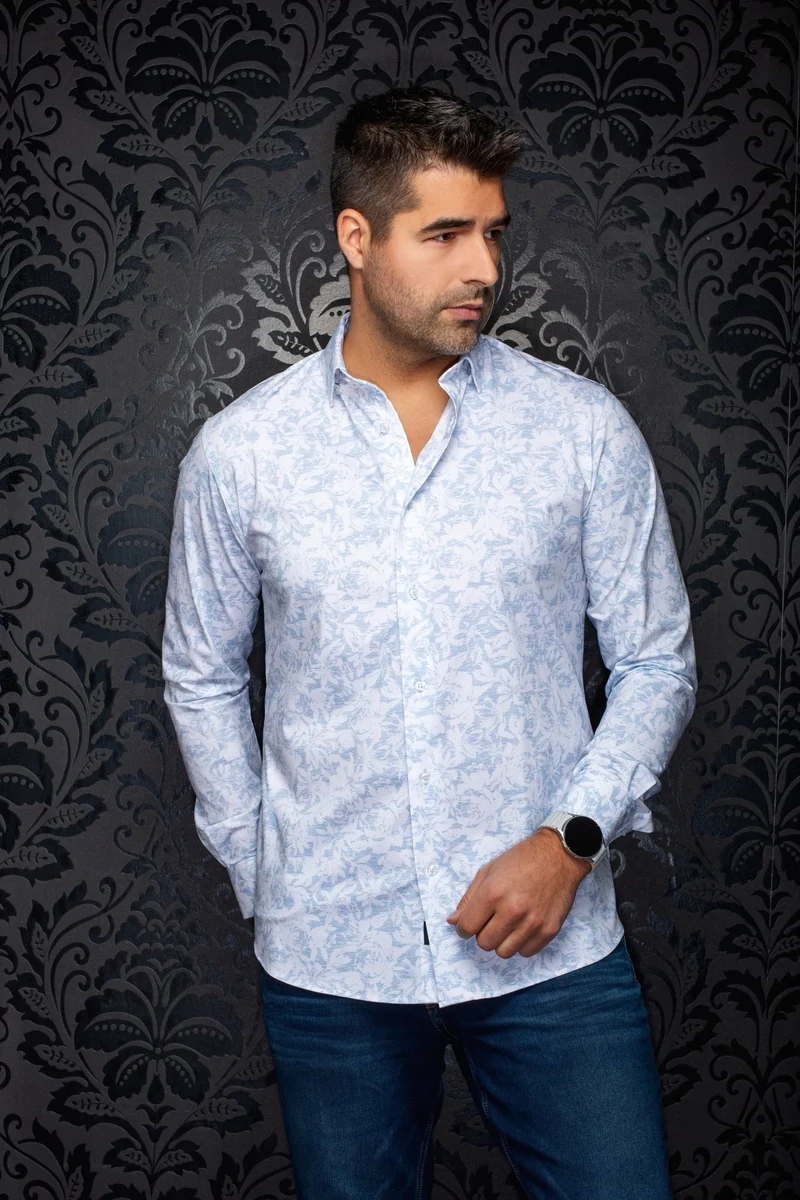 CHEMISE | TERRELL, Light Blue