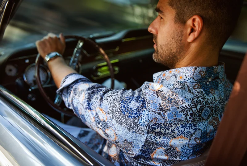 CHEMISE | ASHAR, Blue