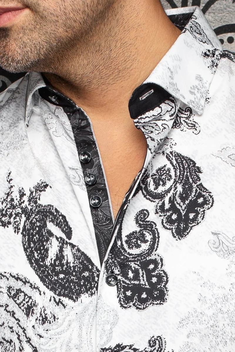 Manches Courtes | WATERFORD, White Black
