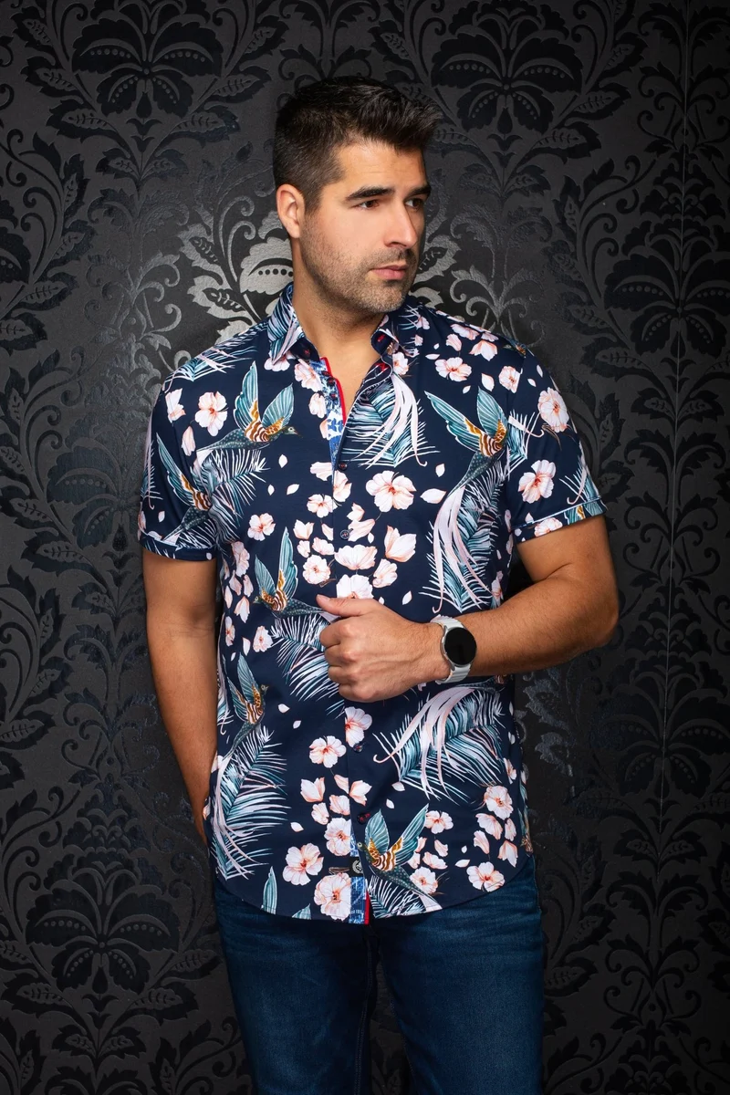 MANCHES COURTES EXTENSIBLE | BRASILIA, Navy
