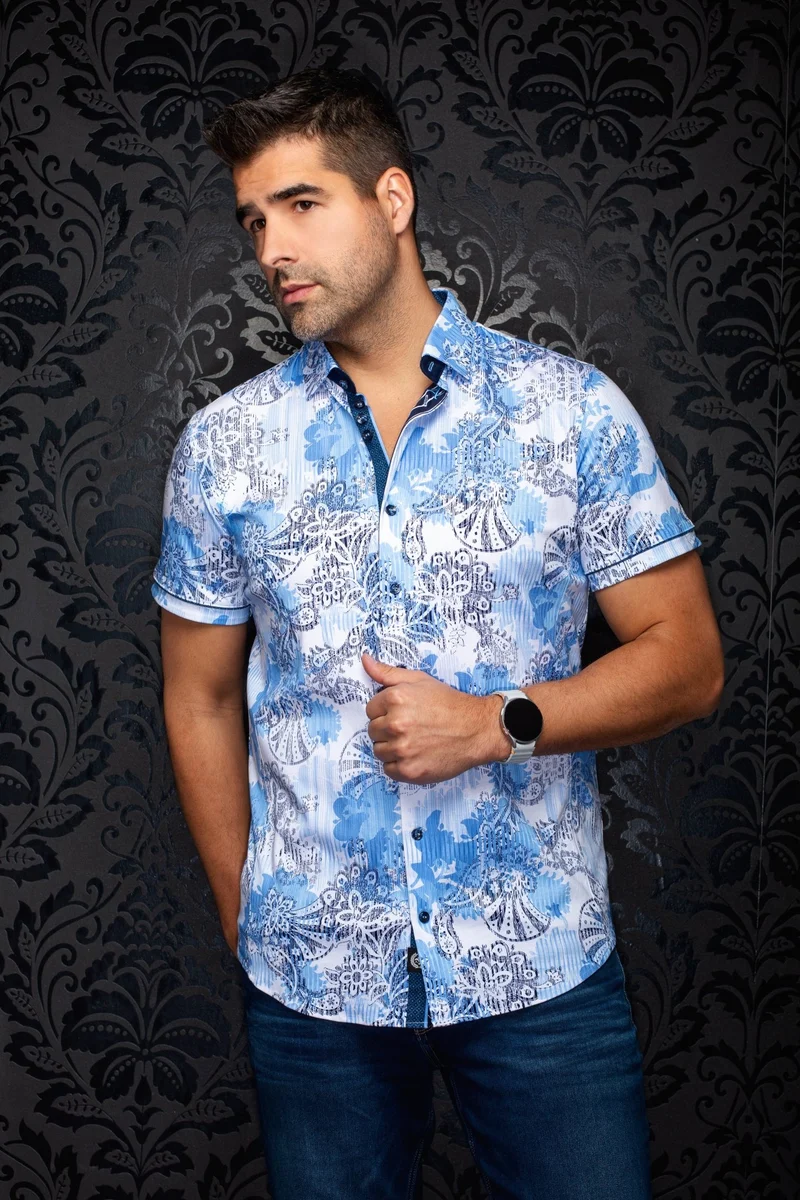 MANCHES COURTES EXTENSIBLE | CAYO, Light Blue