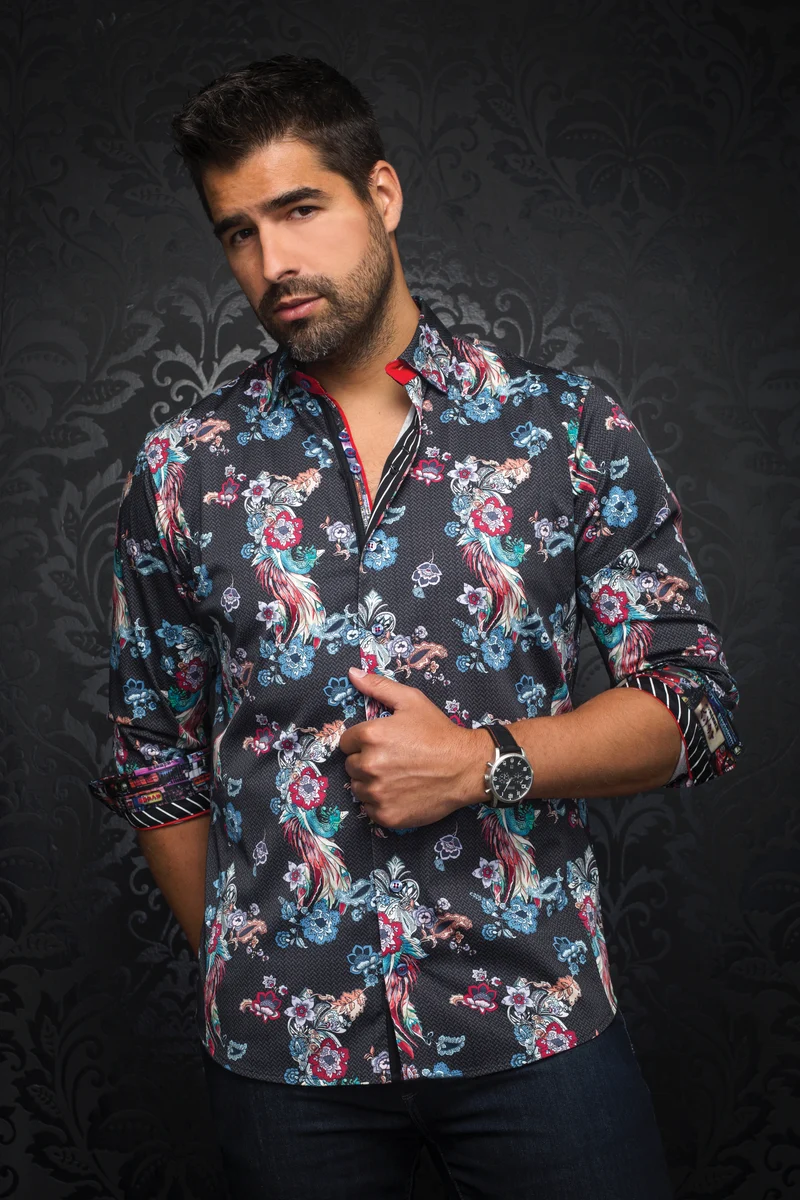 CHEMISE | Rivera, Black Multi