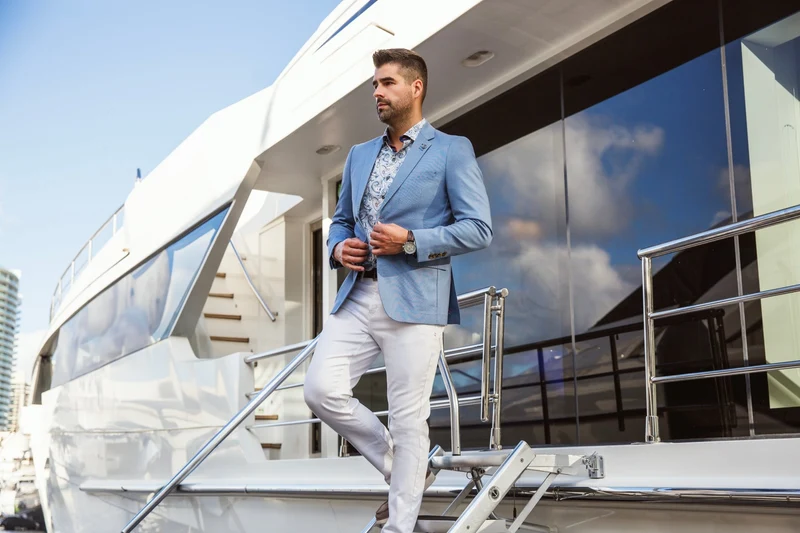 VESTON | GLOVER, Light Blue