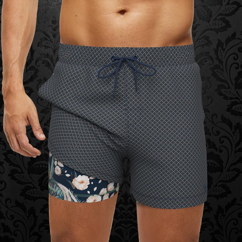 MAILLOT | HUNT, Navy Tobacco