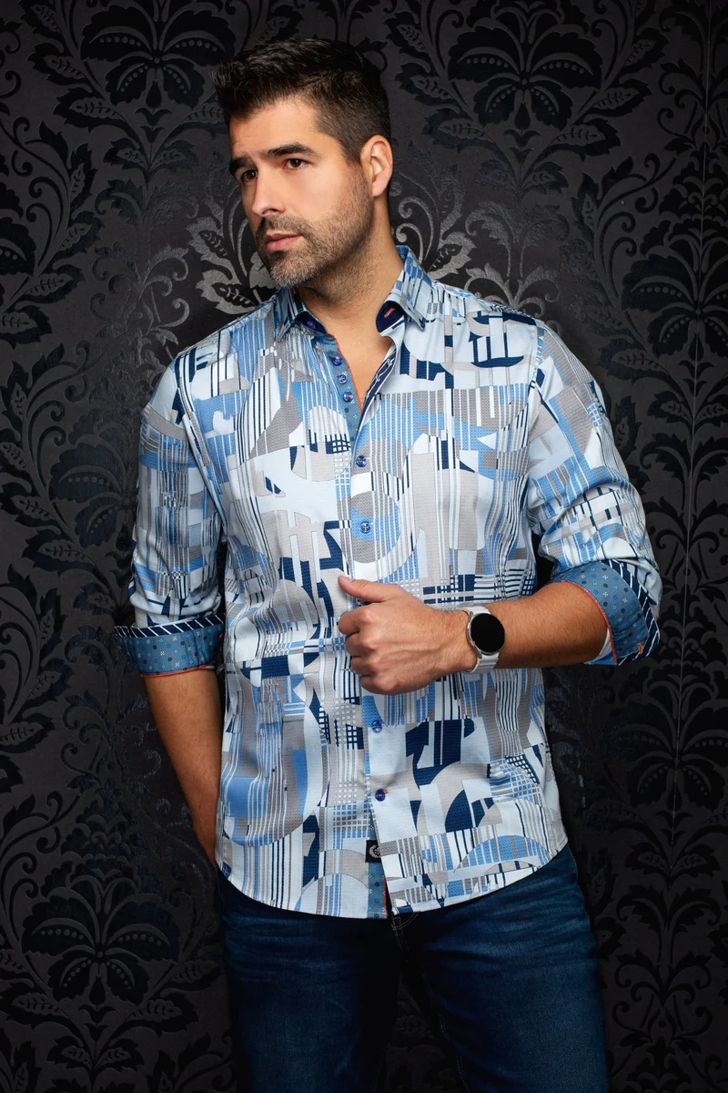 CHEMISE | LAJEDO, Light Blue