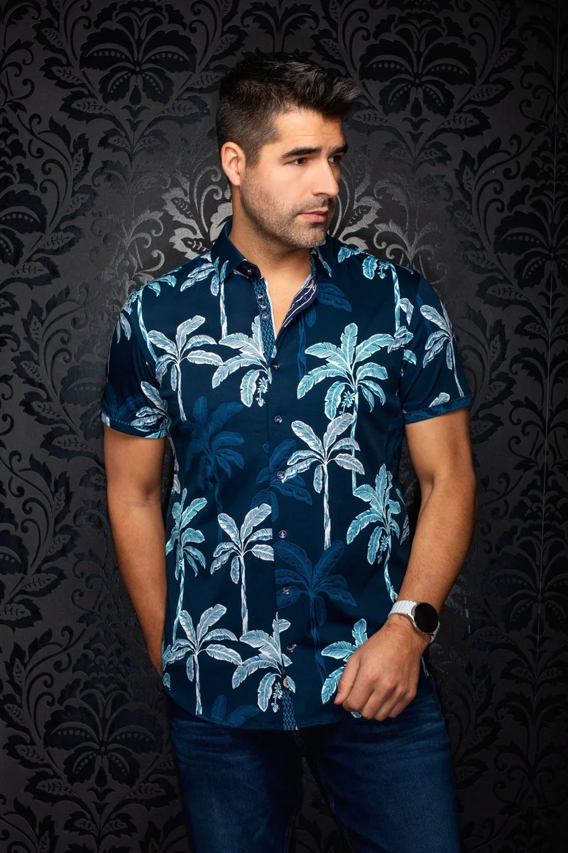 MANCHES COURTES EXTENSIBLE | AZURE, Navy