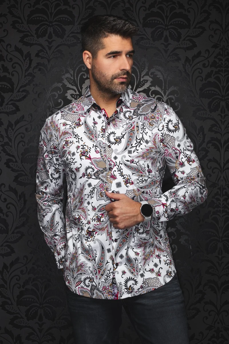 CHEMISE | HAINAN, White Multi