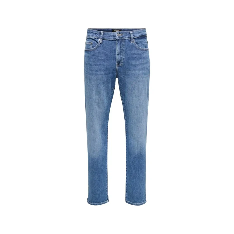 Uniquement & Sons Jean en coton bleu clair 22026755