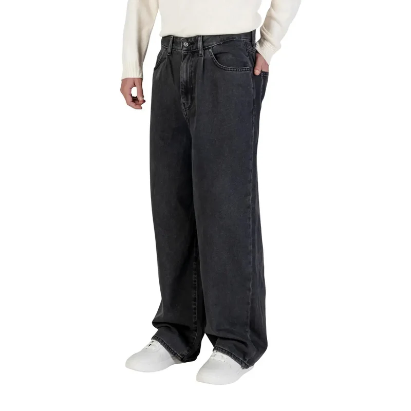 Only and Sons Hommes Jeans en Coton Noir 22032355