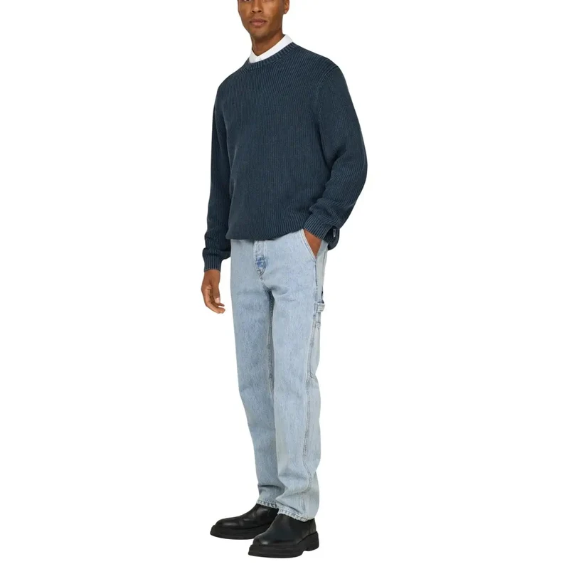 Only & Sons Jeans Homme Bleu 100% Coton 22031087