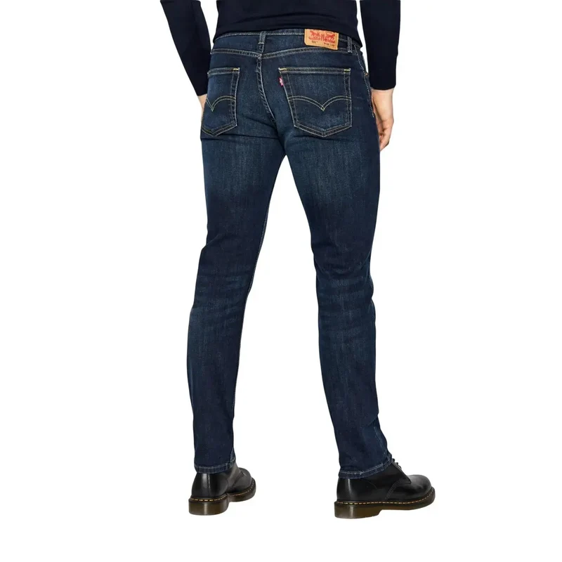 Jean pour hommes Levi's en coton bleu extensible, coupe régulière 04511-1390