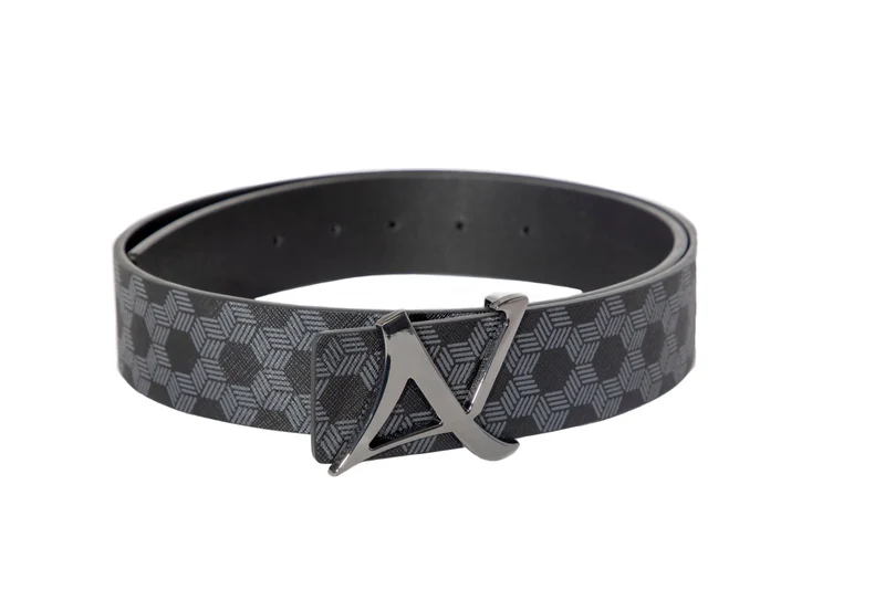 CEINTURE RÉVERSIBLE | SHELBY GUNMETAL, black