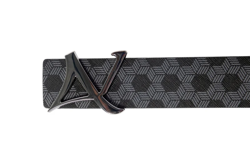 CEINTURE RÉVERSIBLE | SHELBY GUNMETAL, black