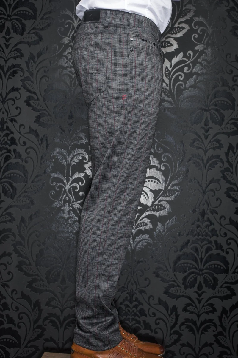 PANTALON | WINCHESTER-TAYLOR, Dark Grey Multi