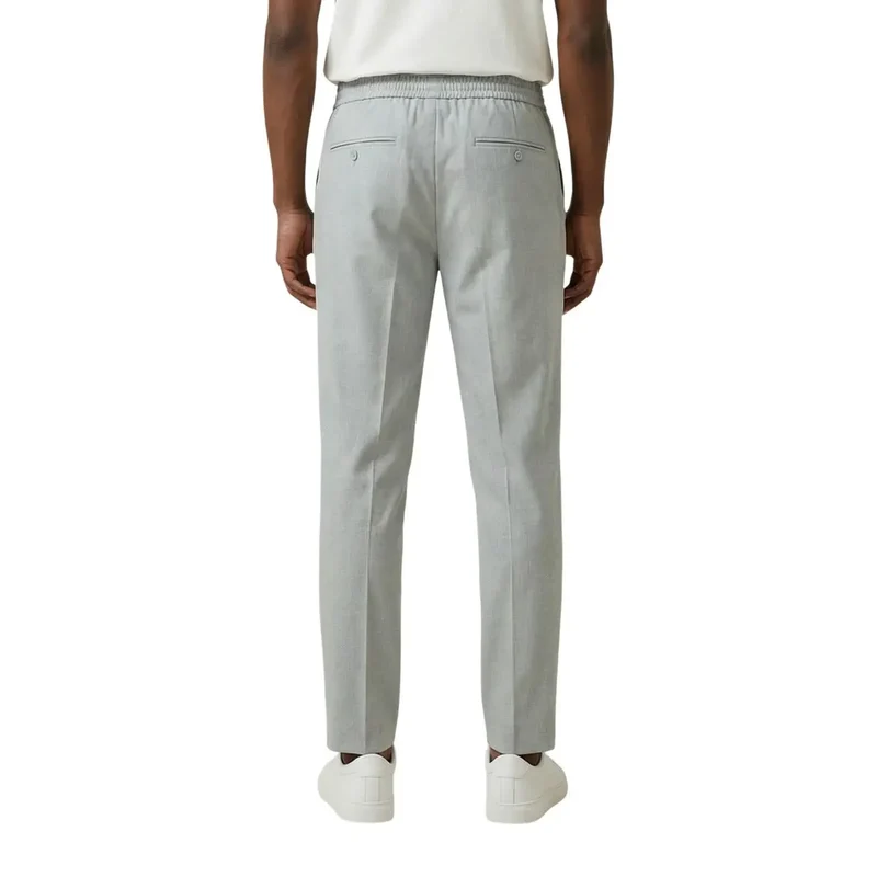 Pantalons gris pour hommes Antony Morato en polyester viscose