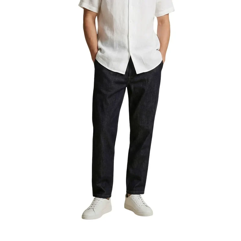 Jeans Homme Gianni Lupo Bleu Coton Élastique Coupe Slim