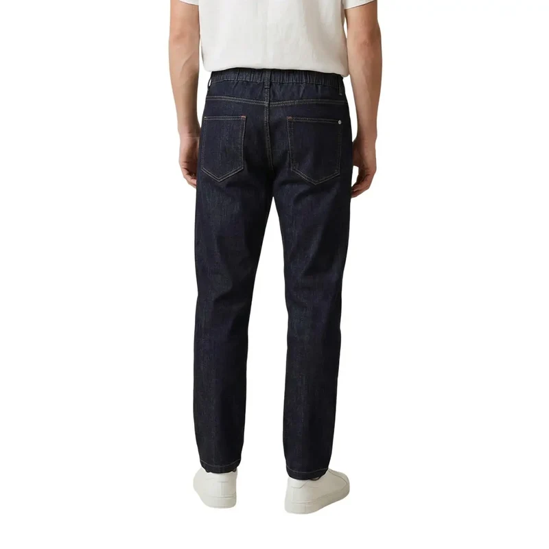 Jeans Homme Gianni Lupo Bleu Coton Élastique Coupe Slim