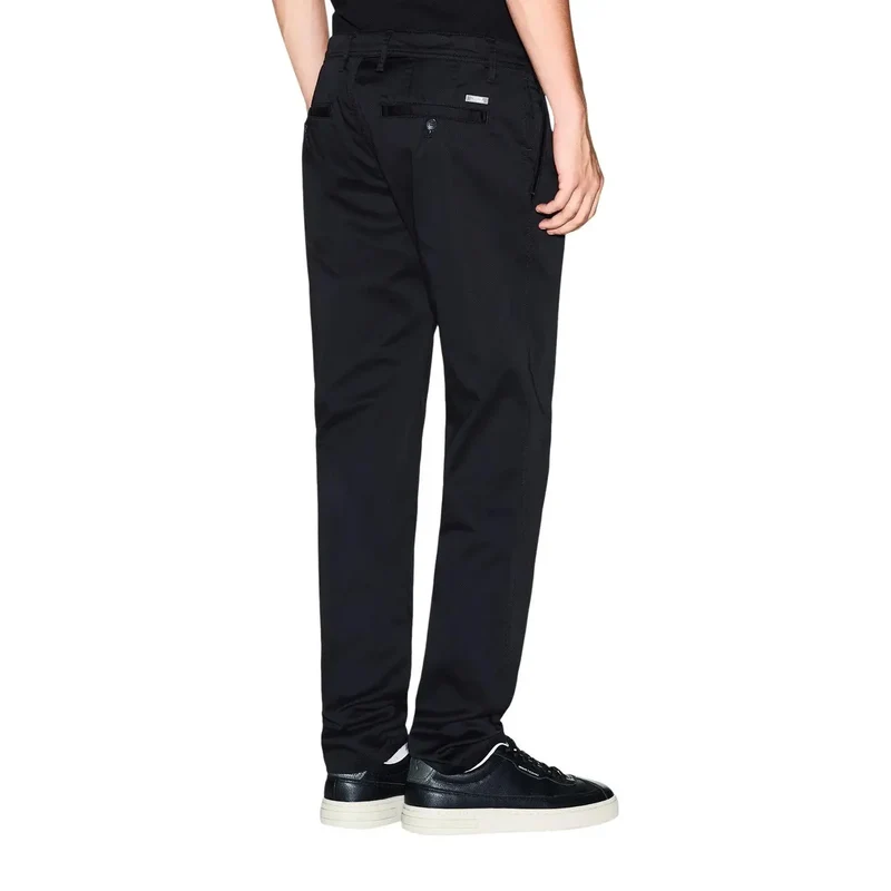 Pantalons pour Hommes Armani Exchange Noir Mélange de Coton XM001162